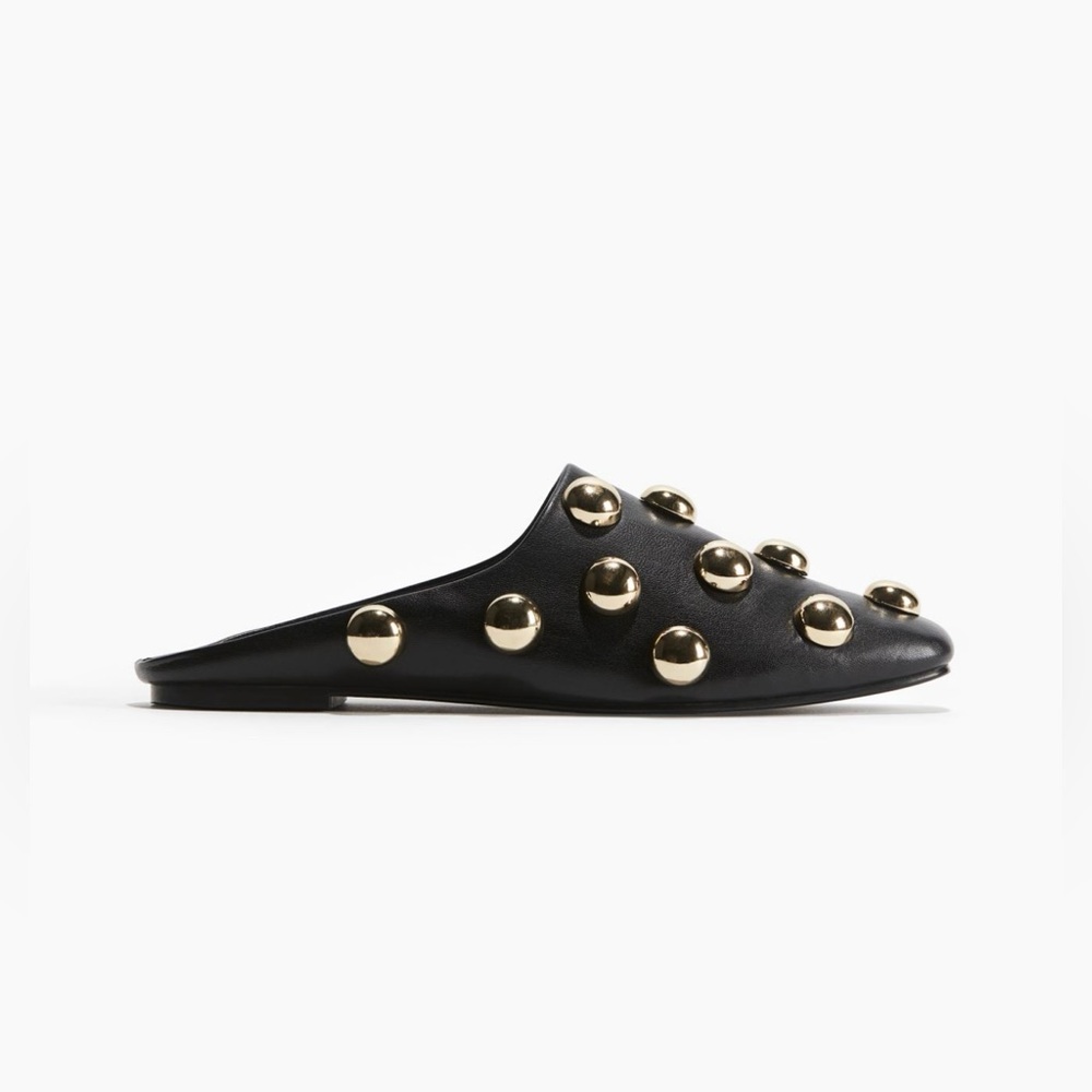 H&M Embellished Mules